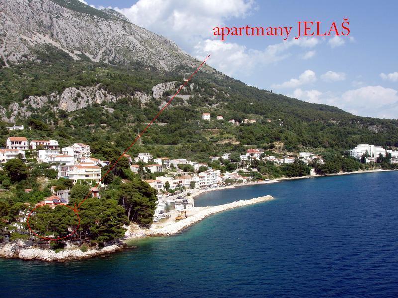 Apartments Villa Jelas Živogošće Esterno foto